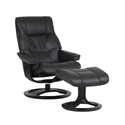 La-Z-Boy Roslin Full Leather Pedestal Chair