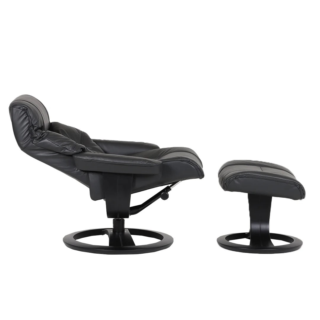 La-Z-Boy Roslin Full Leather Pedestal Chair