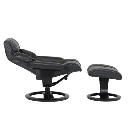 La-Z-Boy Roslin Full Leather Pedestal Chair
