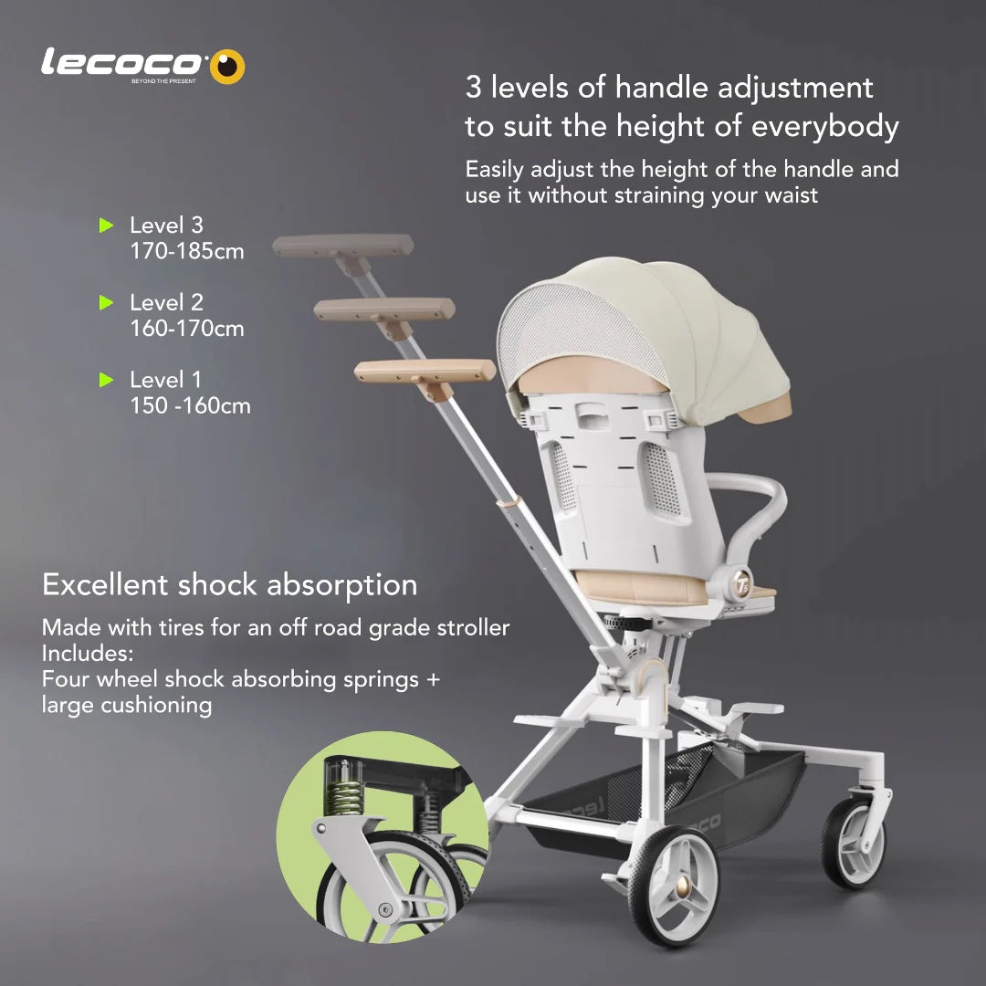 Lecoco T5 Reversible Baby Stroller