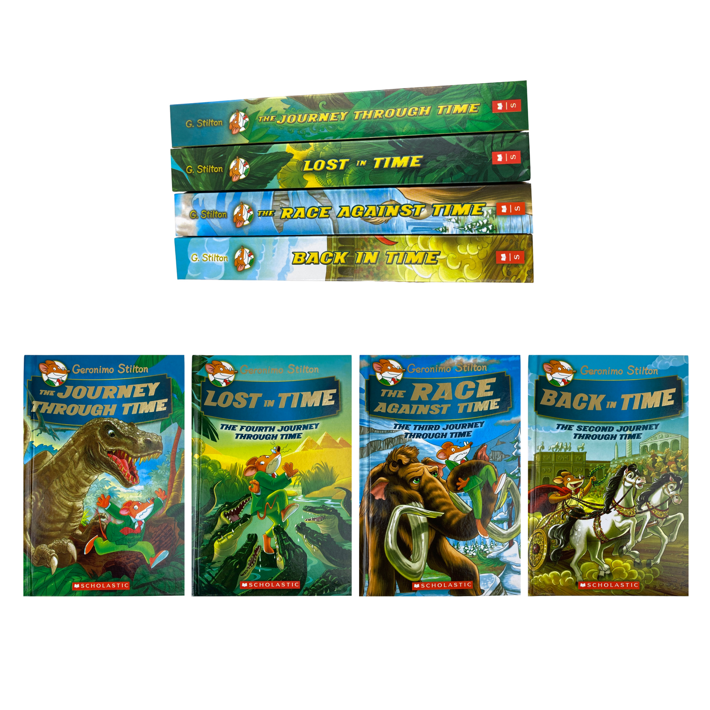 Little Fat Hugs Geronimo Stilton: The Journey Through Time Book Set