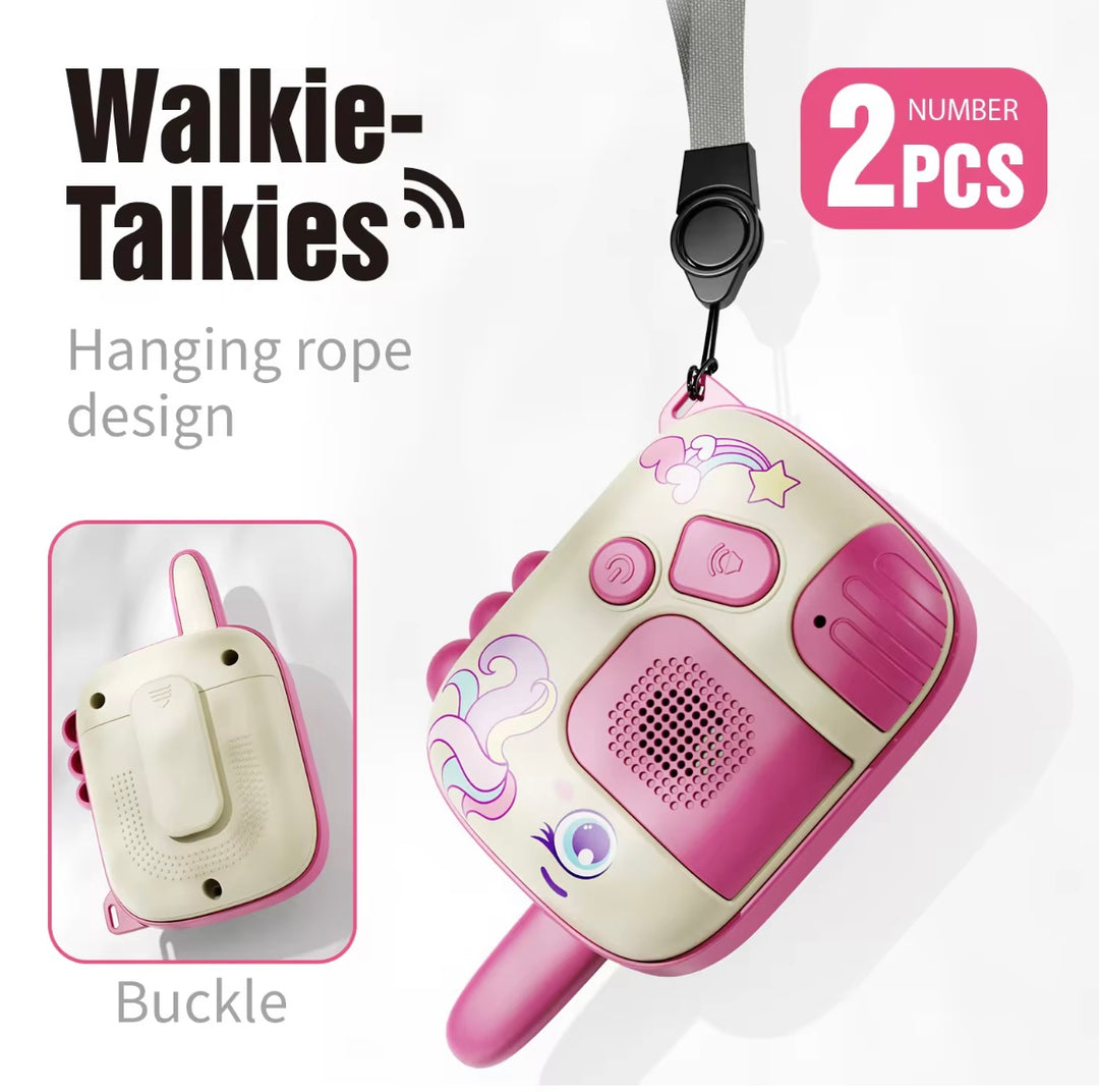 Little Fat Hugs Kids Unicorn Walkie Talkies (2pc Set)