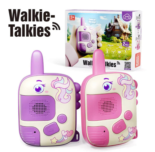 Little Fat Hugs Kids Unicorn Walkie Talkies (2pc Set)