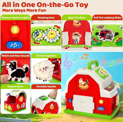 Little Fat Hugs Musical Farm Animal Learning Barn