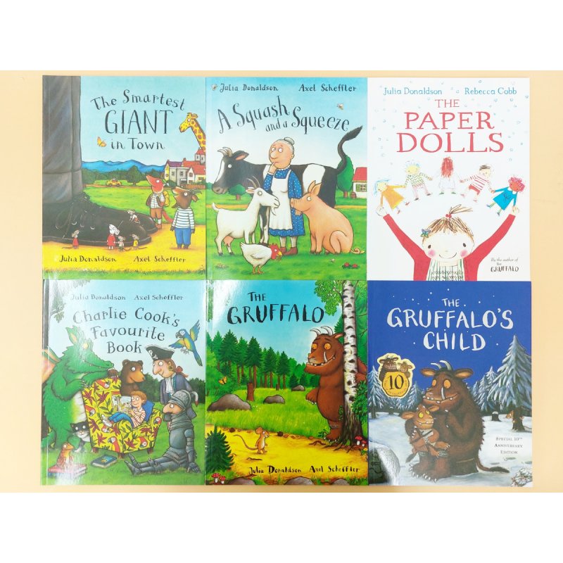 Little Fat Hugs Set of 10 Julia Donaldson Books