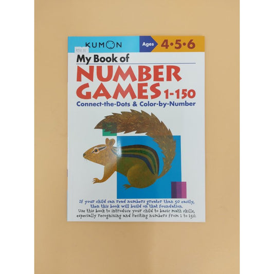 Little Fat Hugs Kumon My Book of Number Games 1-150