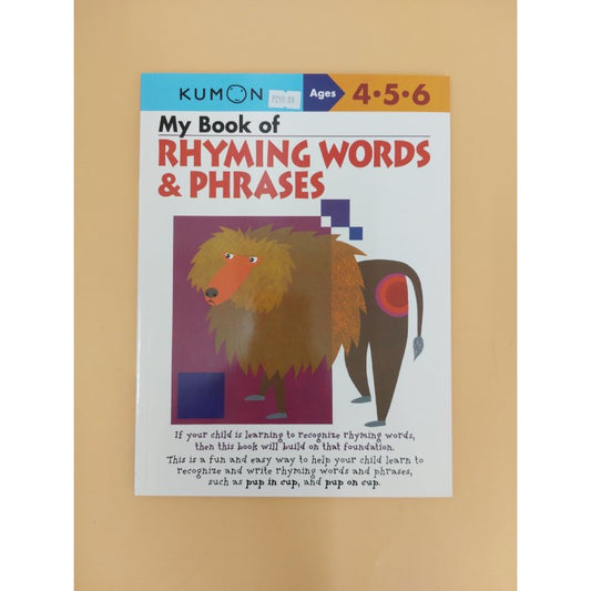 Little Fat Hugs Kumon My First Book of Rhyming Words & Phrases