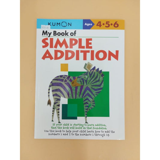 Little Fat Hugs Kumon My Book of Simple Addition