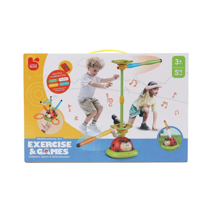 Little Fat Hugs 5-in-1 Ladybug Exercise Set