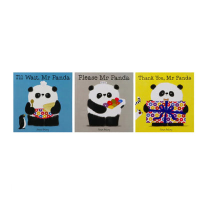 Little Fat Hugs Mr. Panda Books (Set of 3)