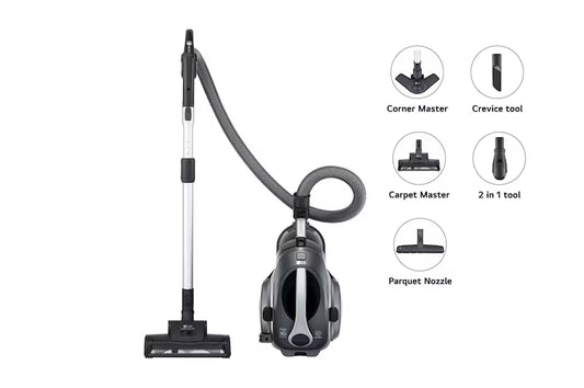 LG 0.44L Canister Vacuum Cleaner with Kompressor VK8317GHAUQ (Pre-order)