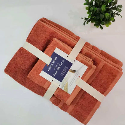 Linen and Homes 4-Piece 100% Bamboo Towel Set
