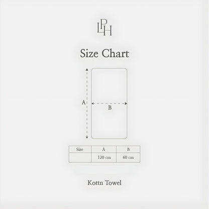 Kottn Air-Soft Baby Towel by Little Palmerhaus - Cloud Series with Embroidery Design