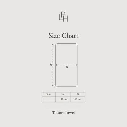 Tottori Premium Baby Towel by Little Palmerhaus