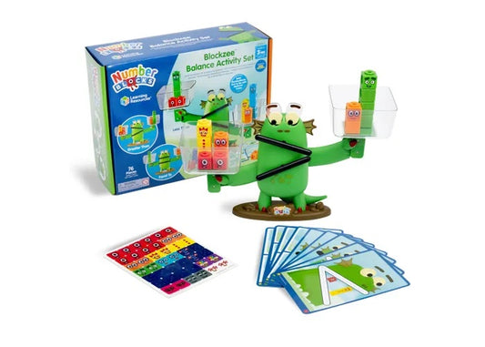 Learning Resources Numberblocks Blockzilla Balance Activity Set