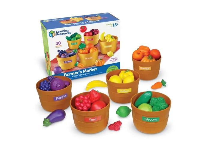 Learning Resources Farmer's Market Sorting Set