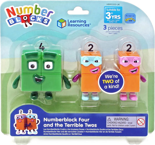 Learning Resources Numberblocks 4 and Terrible Twos Figures