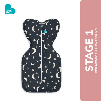 Swaddle Up™ 1.0 TOG Charcoal - Big Sky