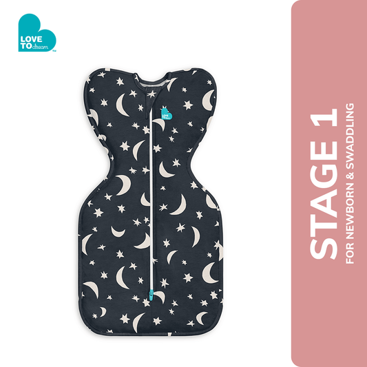 Swaddle Up™ 1.0 TOG Charcoal - Big Sky