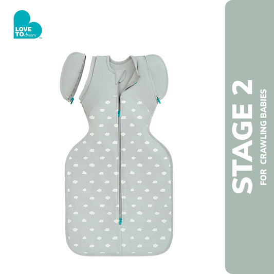 Love to Dream Transition Bag 1.5 TOG Cotton Light Olive - Mini Cloud
