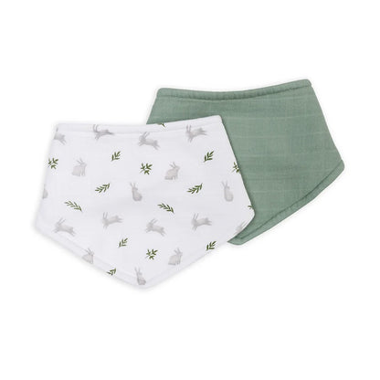 Lulujo Baby Bandana Bibs (Set of 2)