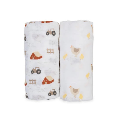 Lulujo Baby Cotton Muslin Blanket