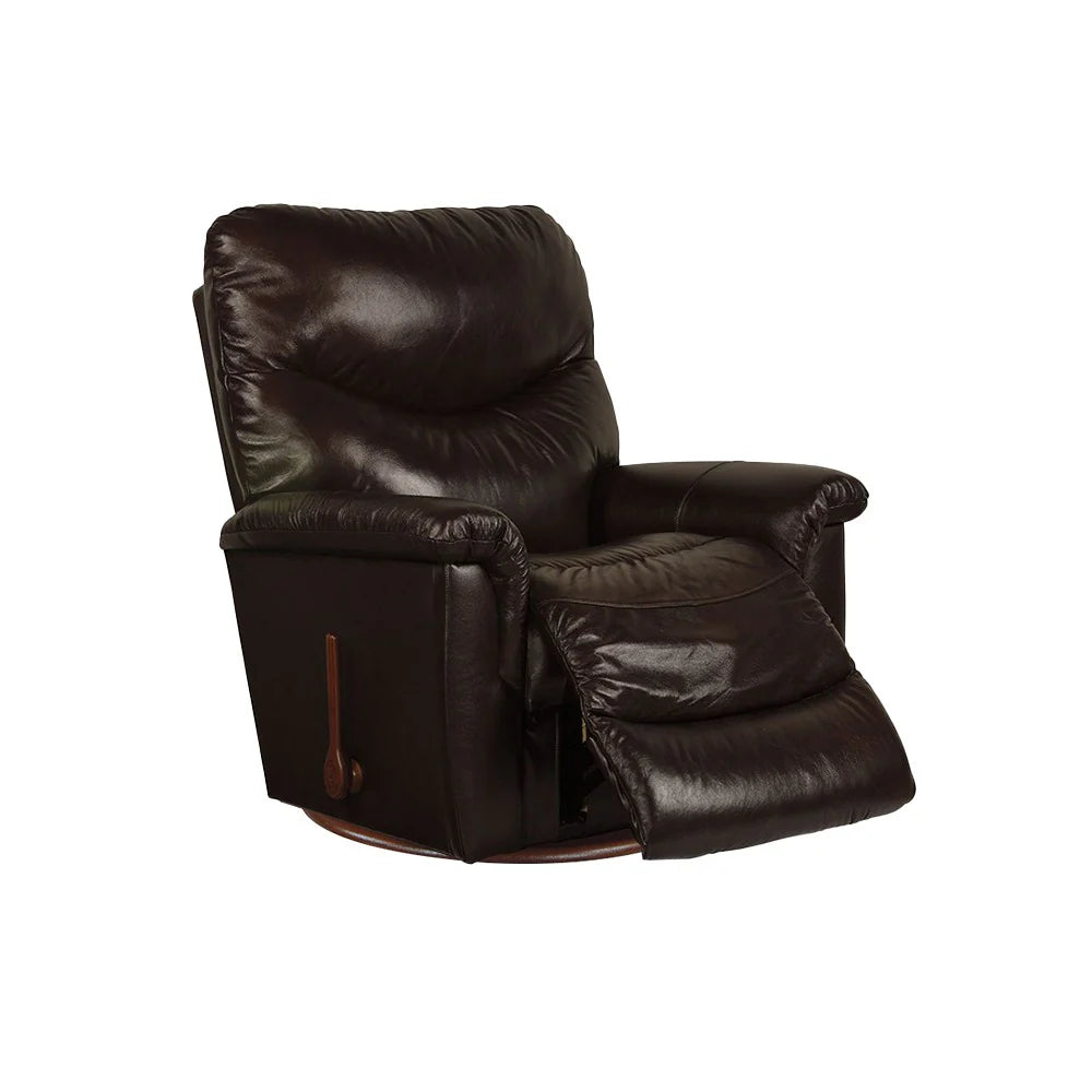 La-Z-Boy James Full Leather Swivel Reclina-Glider Recliner