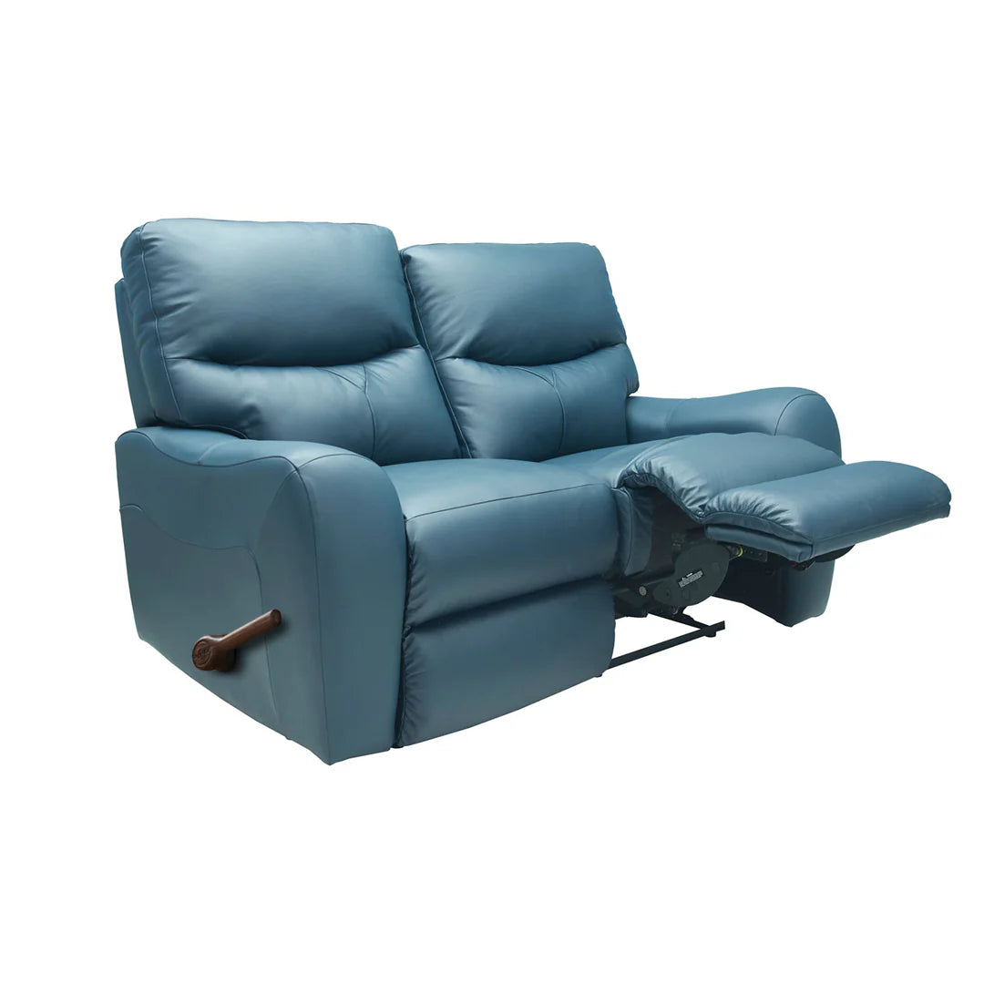 La-Z-Boy Jones Full Leather Motion Reclining Loveseat