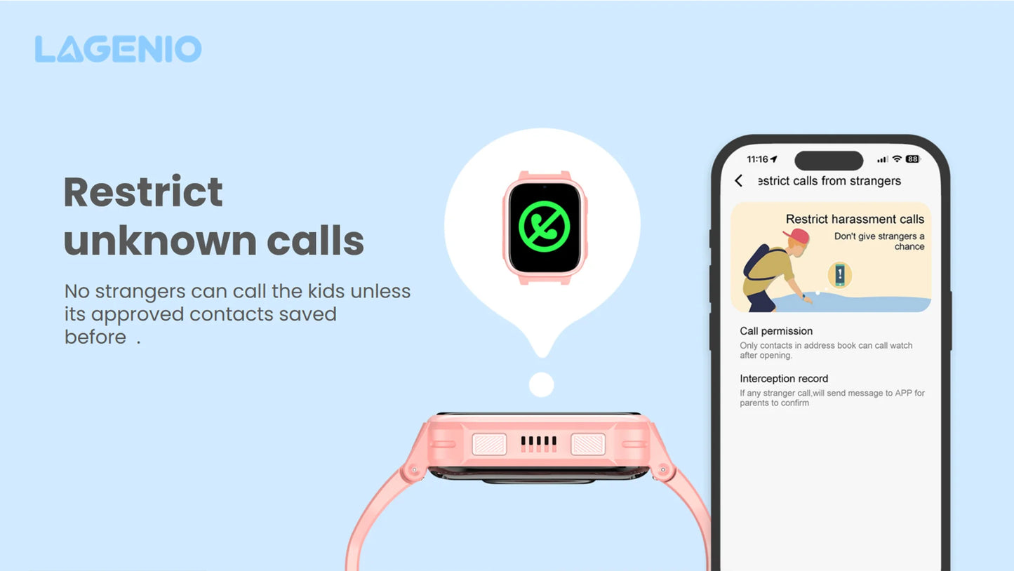 Lagenio K10 4G Kids Watch