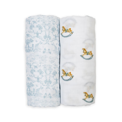 Lulujo Baby Cotton Muslin Blanket