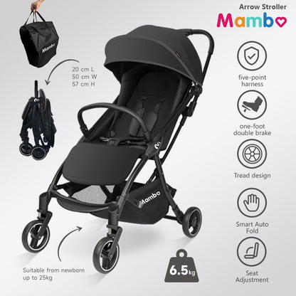 Mambo Arrow Auto Fold Stroller