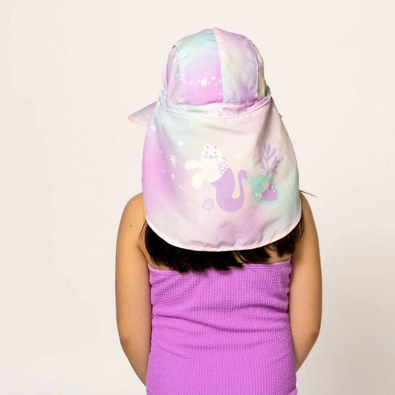 marckids by Marcus & Marcus UV Protection Foldable Neck Flap Hat