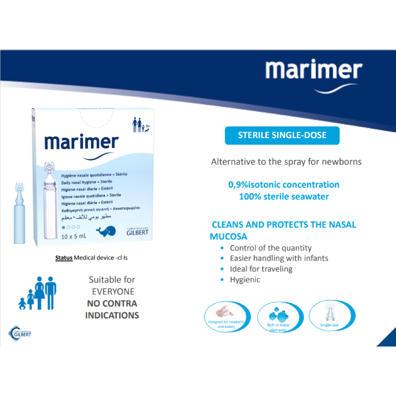 Marimer Isotonic Single Dose (10 x 5ml)