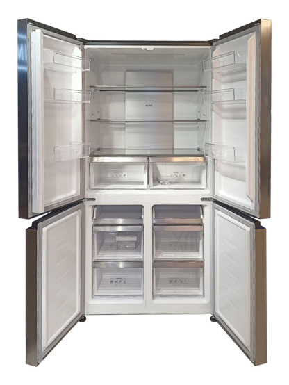 Maximus 90cm Multi-Door Fridge and Freezer - Silver (MAX-RF645MS)