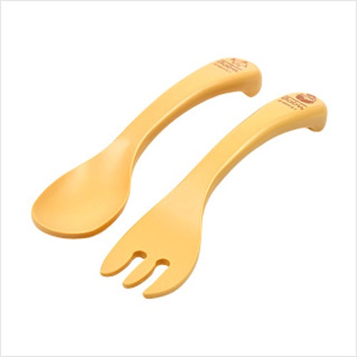 Mother's Corn Self-Training Spoon and Fork Set