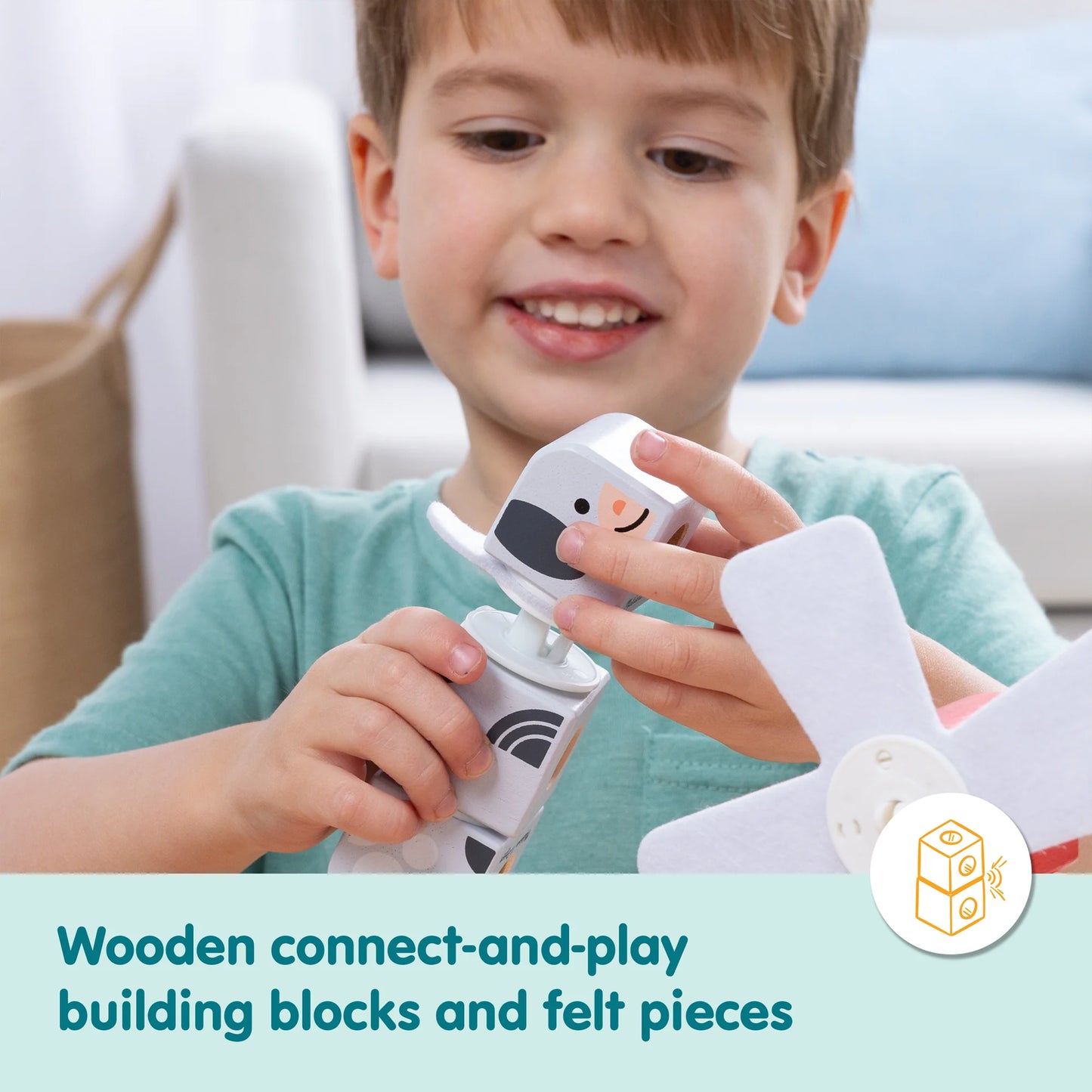 Blockables Farm Friends Building Set