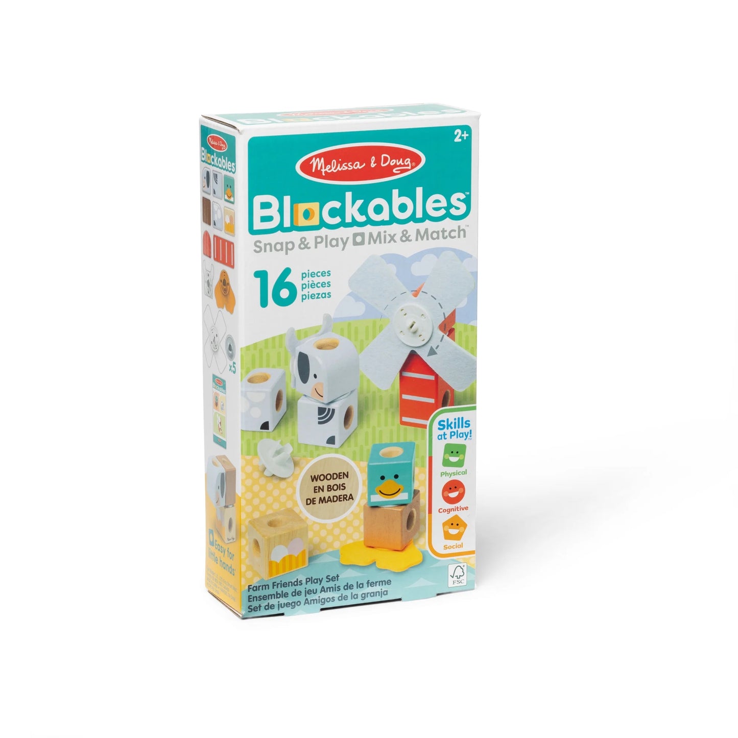 Blockables Farm Friends Building Set
