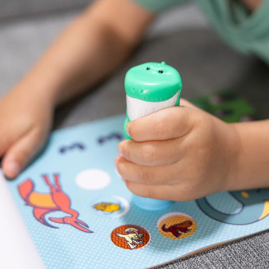 Melissa and Doug Sticker WOW! Activity Pad & Sticker Stamper - Dinosaur