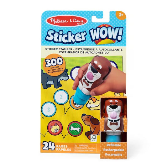Melissa and Doug Sticker WOW! Activity Pad & Sticker Stamper - Dog