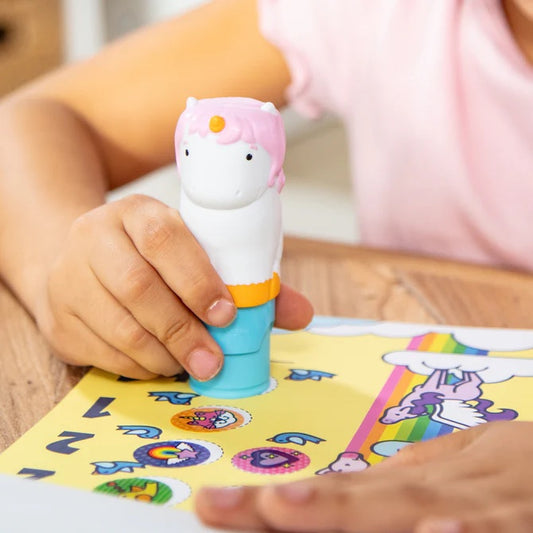Melissa and Doug Sticker WOW! Activity Pad & Sticker Stamper - Unicorn