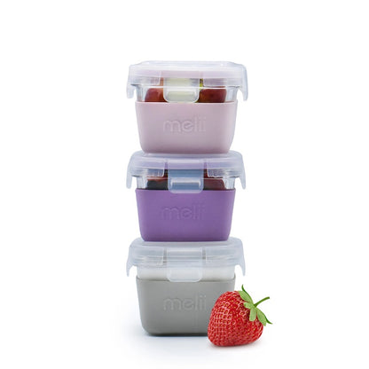 Melii Glass Container with Silicone Sleeve