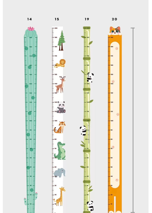Adhesive Growth Chart