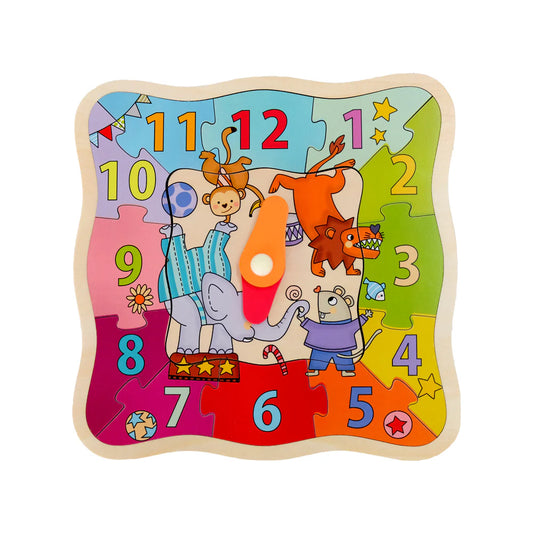 Mideer Jigsaw Circus Clock