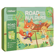 Mideer Road Builders Animal Island