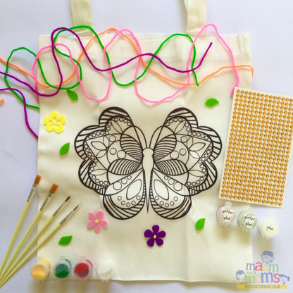 Ma'am and Moms Paint-a-Tote Kit