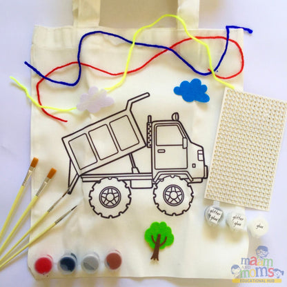 Ma'am and Moms Paint-a-Tote Kit