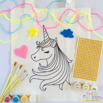 Ma'am and Moms Paint-a-Tote Kit