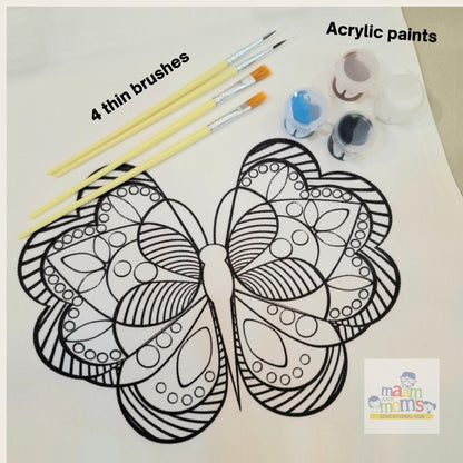 Ma'am and Moms Mini Paint-a-Tote Kit