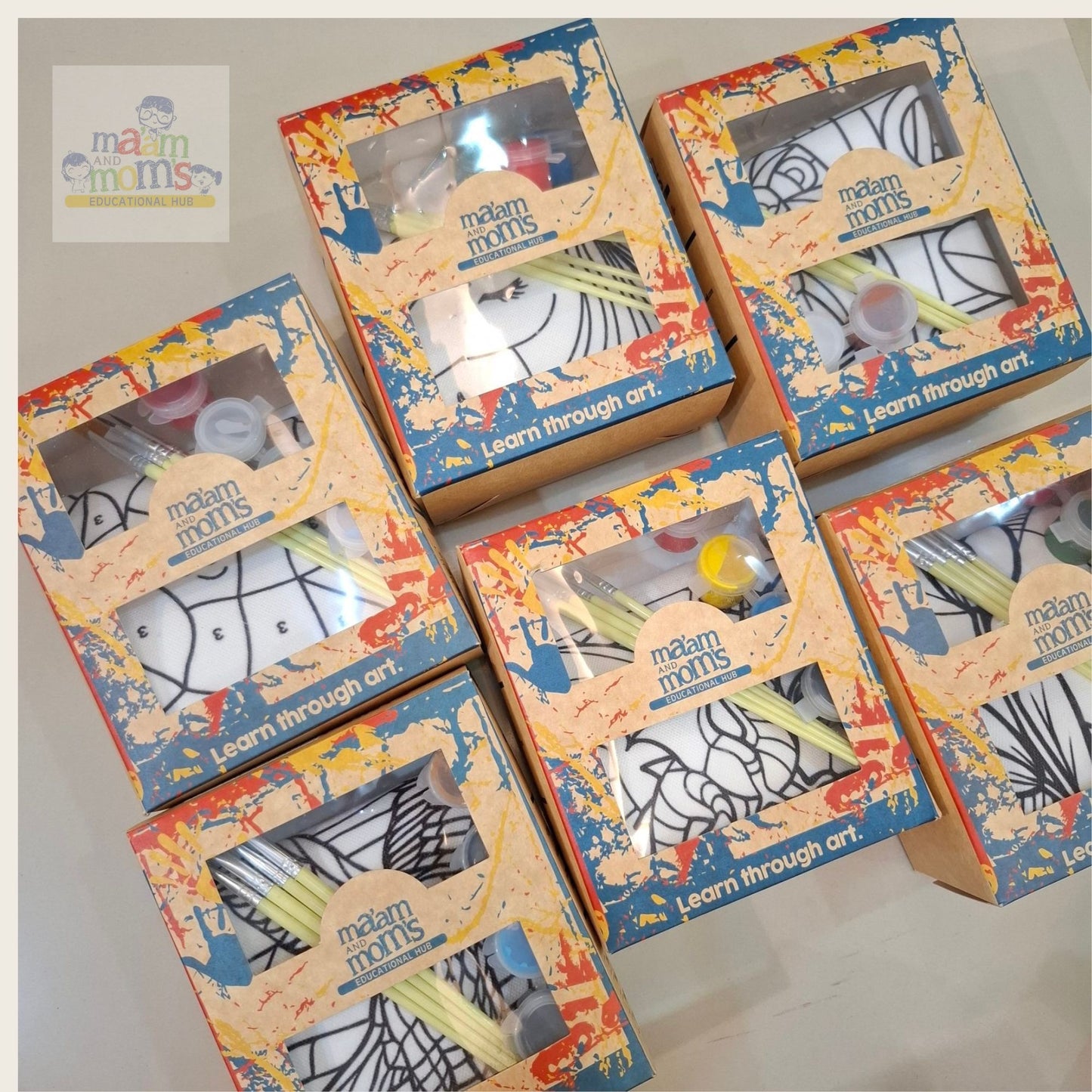Ma'am and Moms Mini Paint-a-Tote Kit