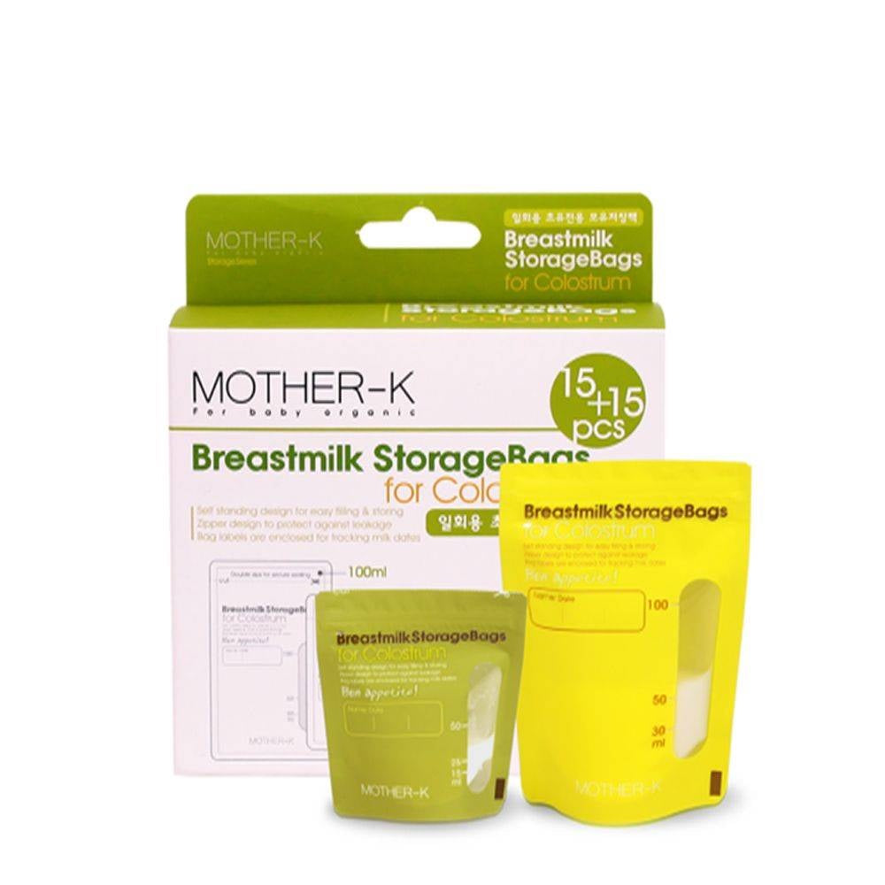 Mother-K Breastmilk Storage Bags for Colostrum (30pcs)